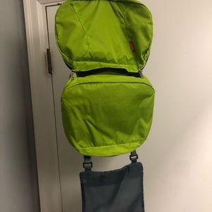 Travel makeup case; holds all your essentials; great condition; no rips/stains